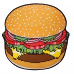 Фото Пляжное покрывало в виде гамбургера 148*148