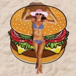 Фото Пляжне покривало у вигляді гамбургера 148 * 148