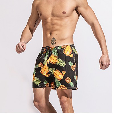 Фото Шорты мужские пляжные чёрные 156-02