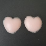 Фото Силиконовые наклейки-невидимки на грудь в форме сердца 413-07