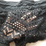 Фото Плавки-шорты женские гипюр  178-10