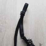 Фото Комплект кружевной чёрный лиф, плавки, подвязки 415-06