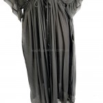 Фото Пляжное  длинное платье хаки 405-51-3