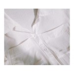 Фото Пляжная длинная рубашка белая коттон 146-54