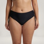 Купить Женские плавки Plus Size чёрные с регулируемыми завязками по бокам 703-05 — реальное фото