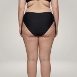 Купить Женские плавки Plus Size чёрные с регулируемыми завязками по бокам 703-05 — реальное фото