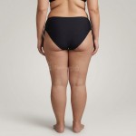 Купить Женские плавки Plus Size чёрные с регулируемыми завязками по бокам 703-05 — реальное фото